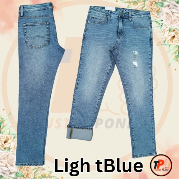 Light blue denim